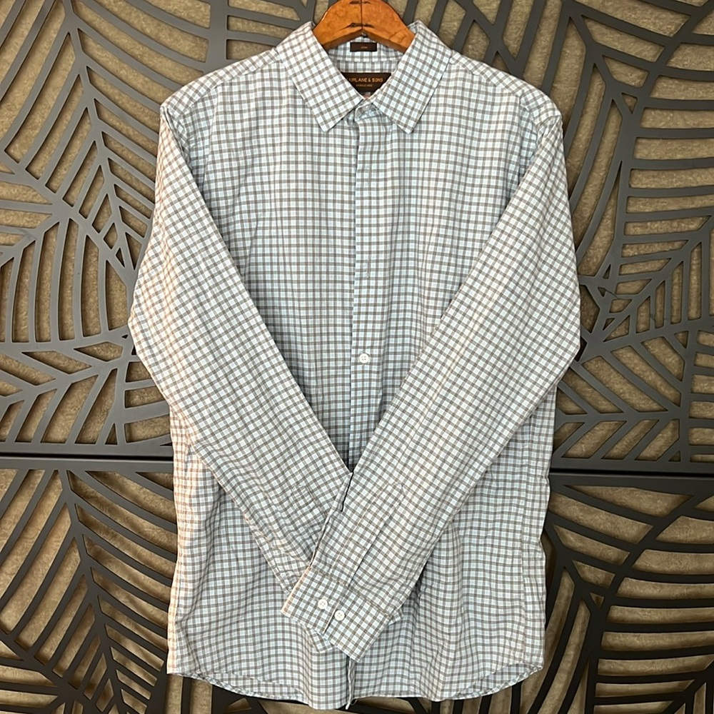 Fairlane & Son Easy Care Wrinkle Free Button Down Shirt